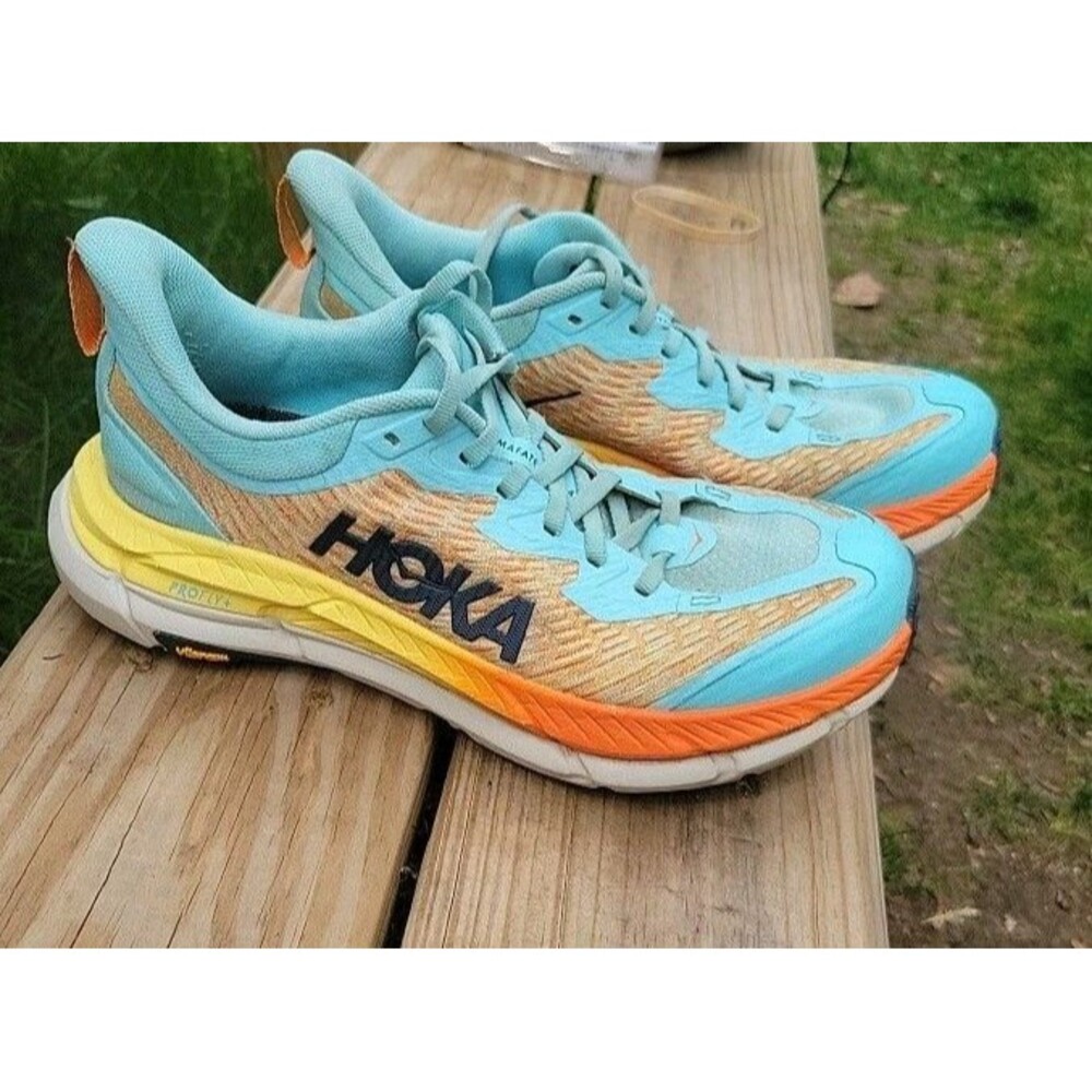 Hoka One Mafate Speed 4 Womens Size 7 B Multicolor Trail Running Athletic Shoe